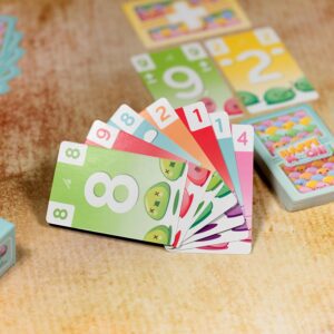 Cartas del juego Happy Mochi. Los juegos de mesa más cuquis y bonitos.