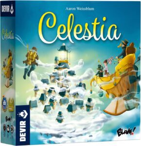 Celestia, juego de mesa cuqui y bonito familiar