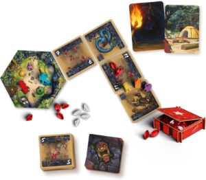 Componentes juego Diamant