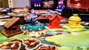 Componentes de The Grimm Forest. Los juegos de mesa más cuquis y bonitos.