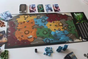 Componentes del juego Iwari