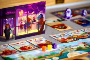 Detalle juego Critter Kitchen. Los juegos de mesa más cuquis y bonitos.