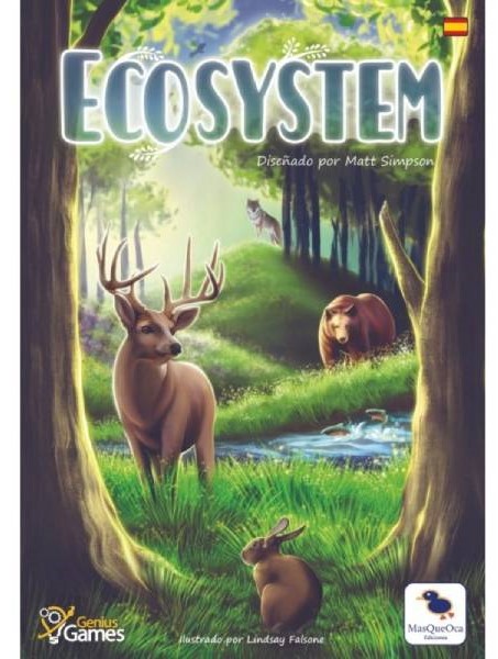 Ecosystem, juego de cartas familiar de naturaleza