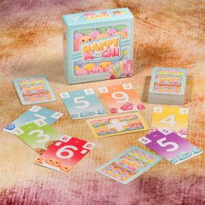 Juego Happy Mochi. Los juegos de mesa más cuquis y bonitos.