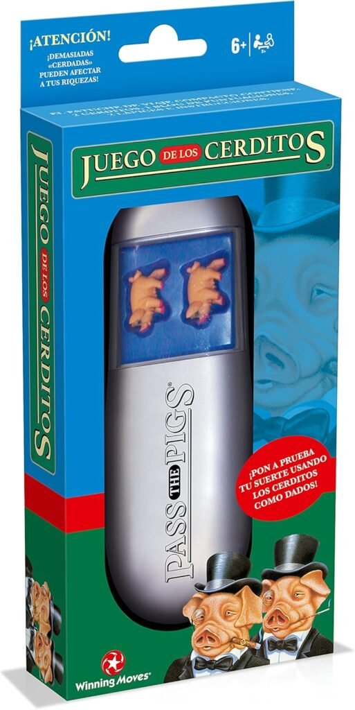 Juego de los cerditos para llevar de viaje