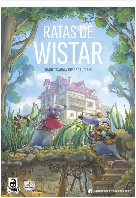 Ratas de Wistar, juegos de mesa de animales