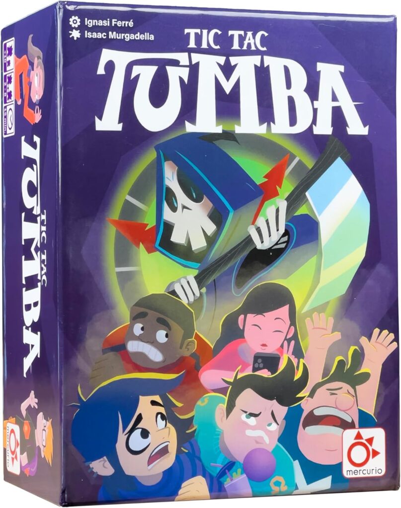 Tic Tac Tumba, juego de mesa party de roles ocultos y deducción