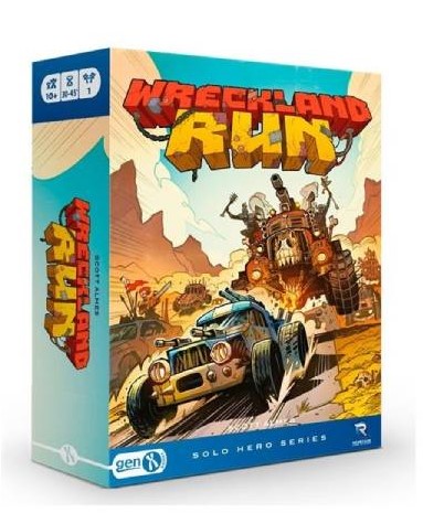 Wreckland Run, juego de mesa para un jugador