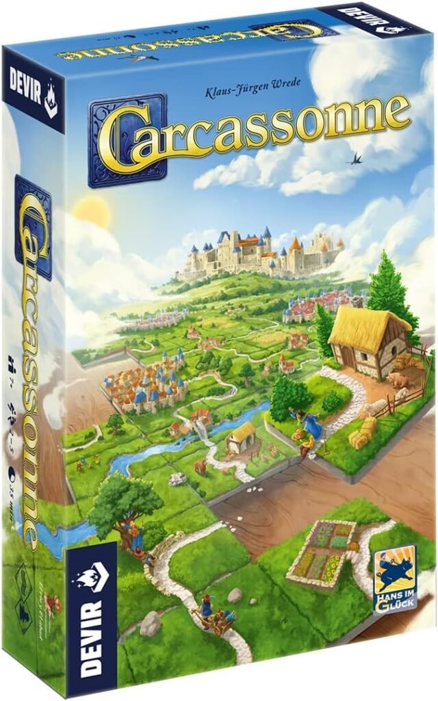 Carcassone, juegos de mesa para no jugones