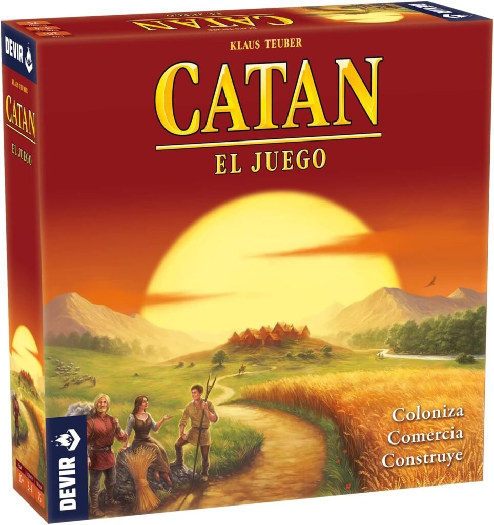 Catan, los mejores juegos de mesa de gestión de recursos