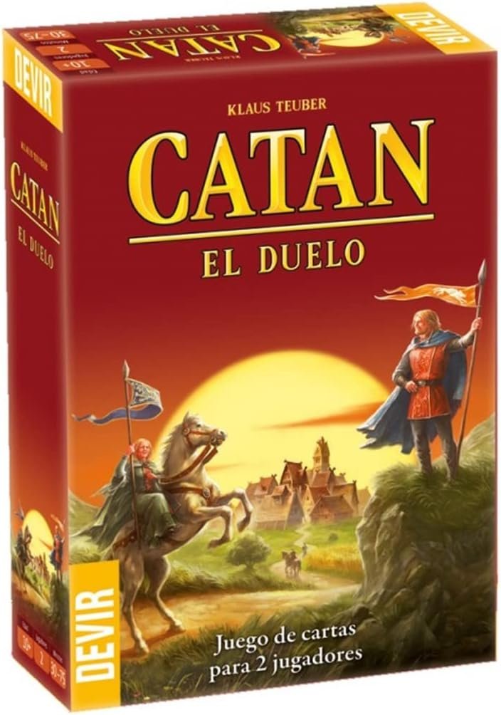 Catan el duelo juego de mesa para dos jugadores