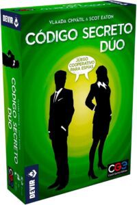 Codigo secreto dúo juego de mesa para dos jugadores
