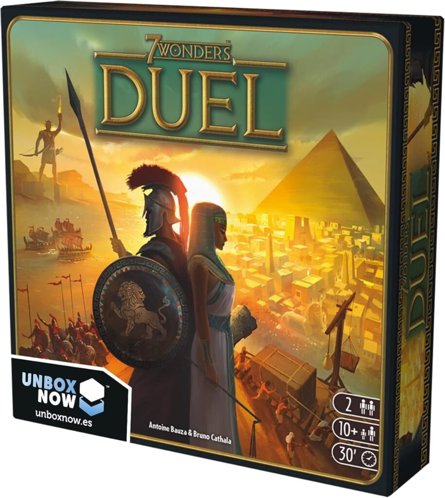 7 Wonders duel juego de mesa para dos jugadores