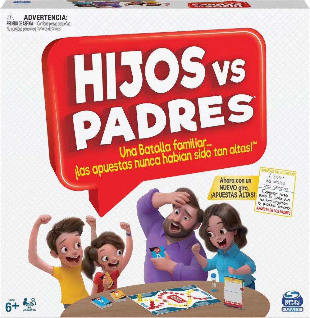 Hijos vs padres para jugar en familia