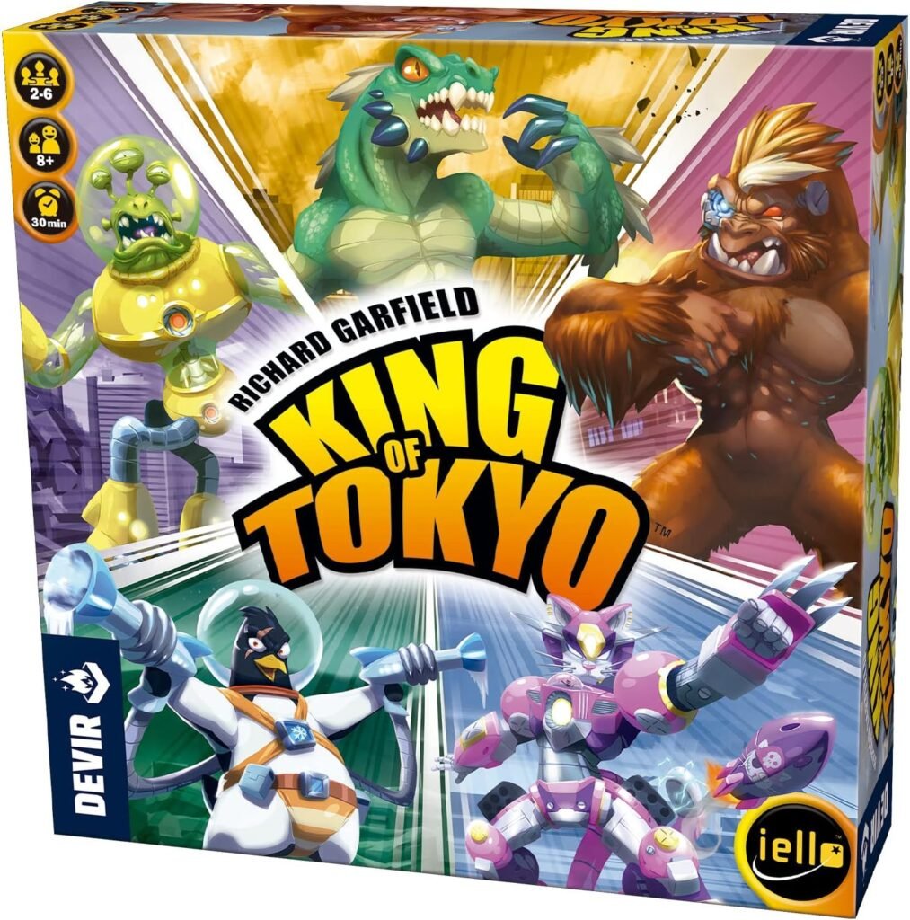 King of Tokyo, juegos de mesa fáciles pero resultones