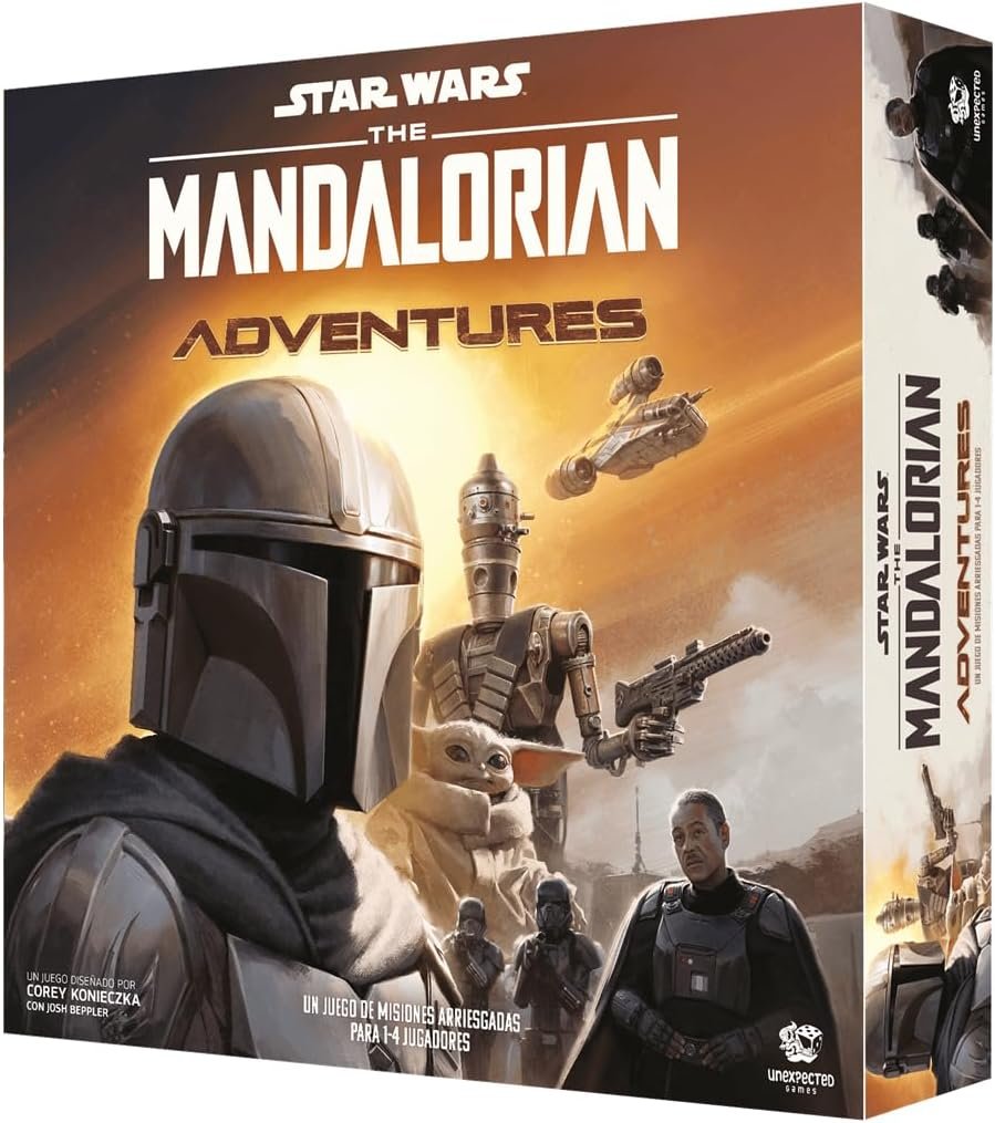 The Mandalorian adventures juegos de mesa de Star Wars