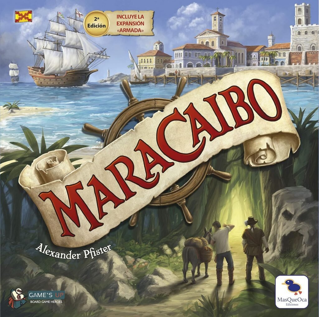 Maracaibo, juegos de mesa de piratas