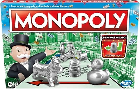 Monopoly Los 8 juegos de mesa más populares