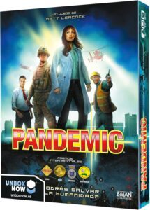 Pandemic juegos de mesa cooperativos
