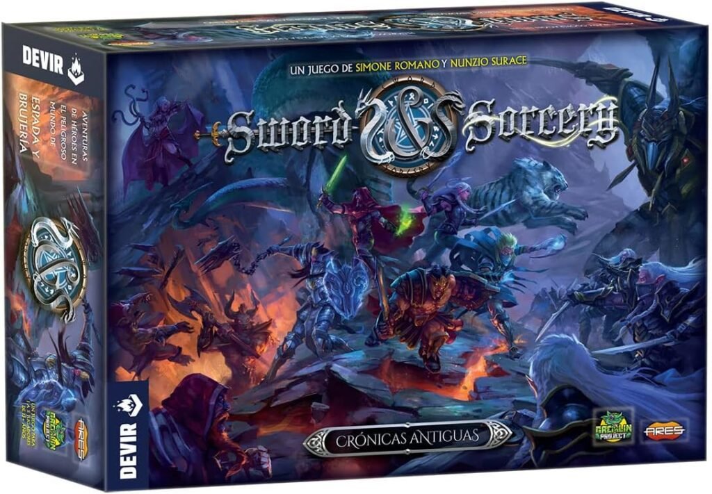 Sword and sorcery, juegos de mesa de mazmorras