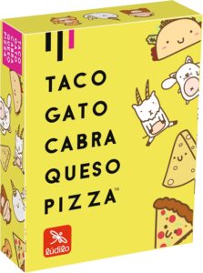 Taco gato cabra queso pizza