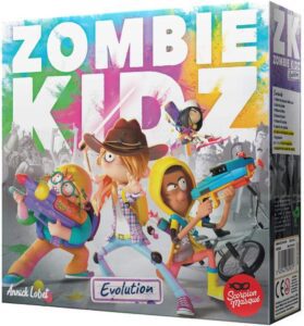 Zombie kidz, juegos de mesa cooperativos