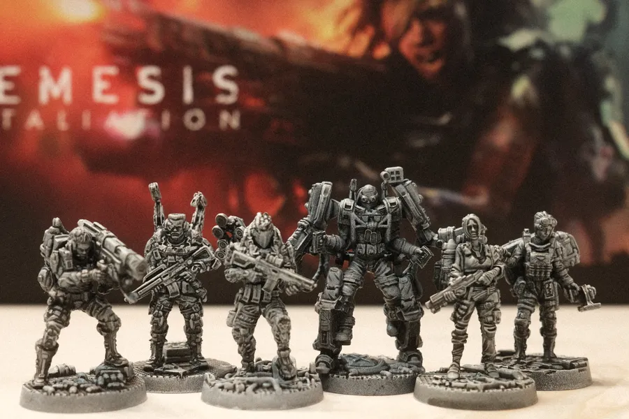 Nemesis Represalia miniaturas