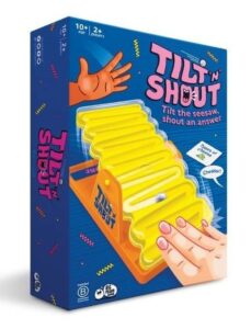 Tilt 'n' shout, juegos de mesa party
