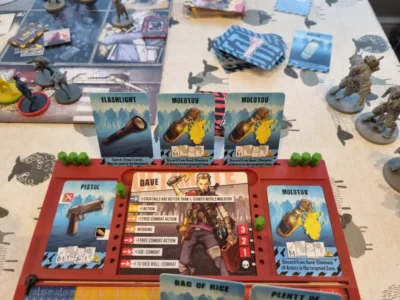 Tablero jugador de Zombicide