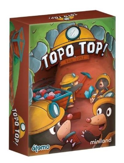 Topo Top, juego de mesa para niños de 6 años de planificación y estrategia