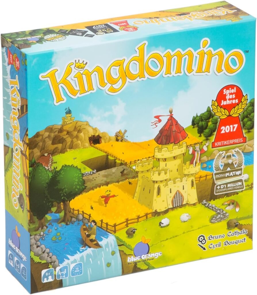 Kingdomino juego de mesa para jugar con los abuelos