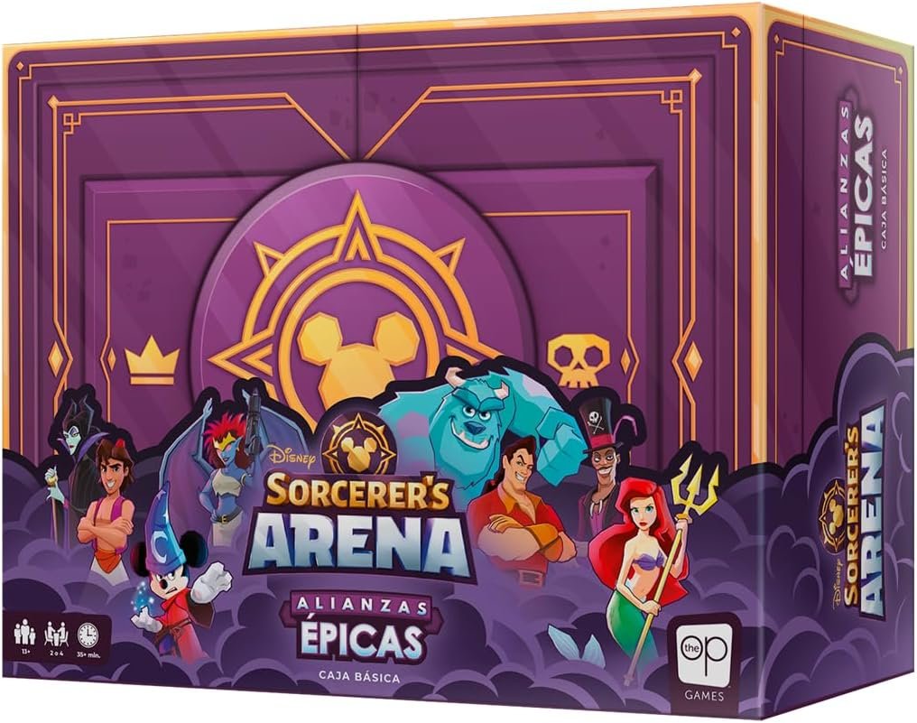 Sorcerer's arena, juego de mesa Disney