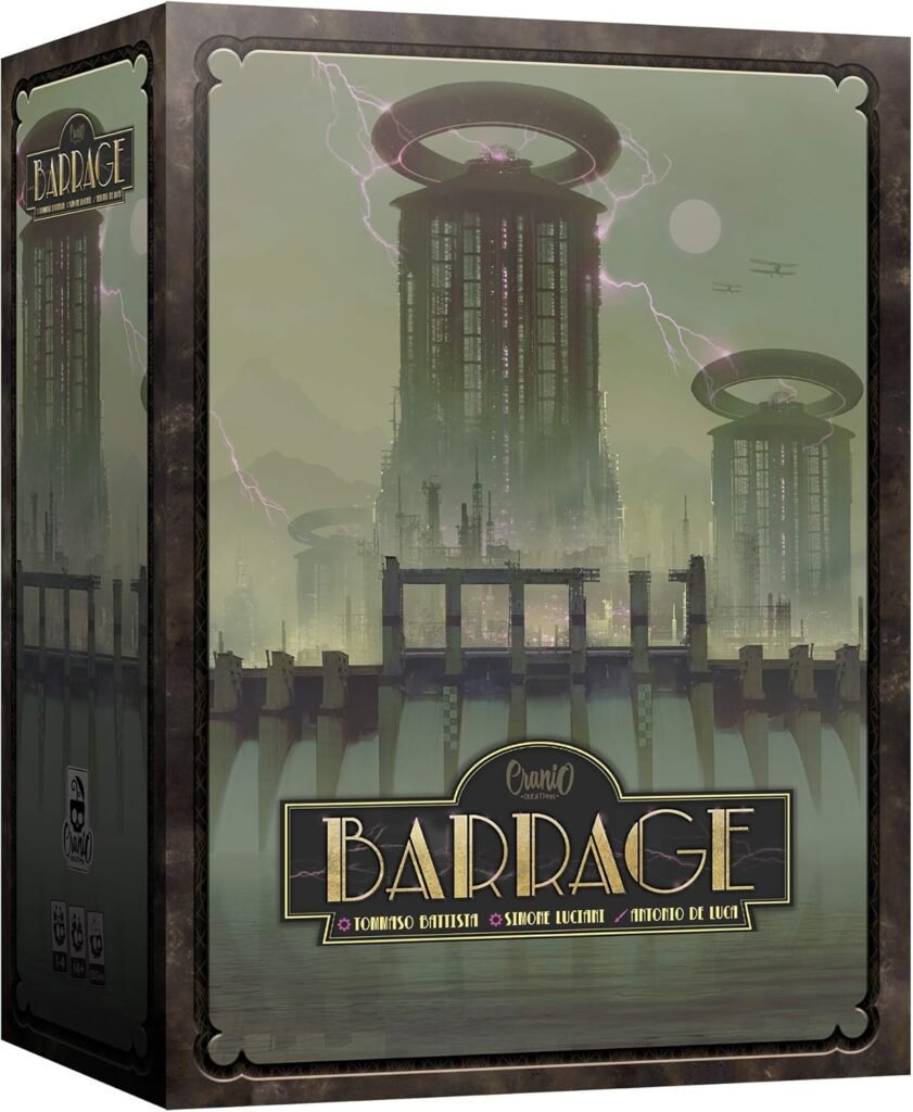 Barrage juego de mesa de industria y fabricación