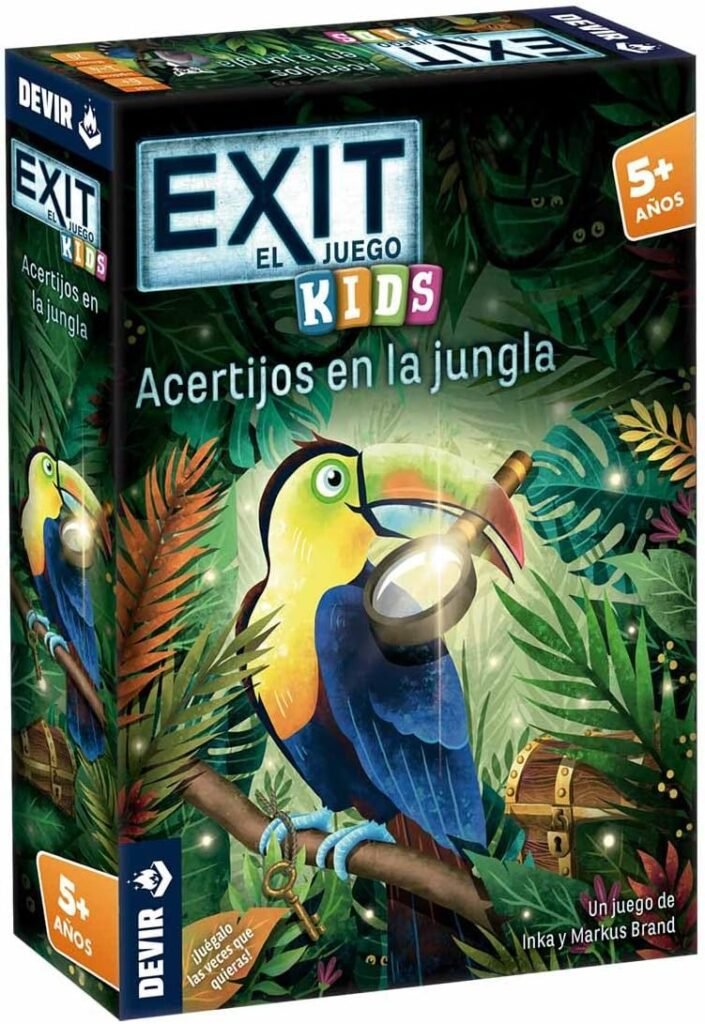 Exit kids, acertijos en la jungla