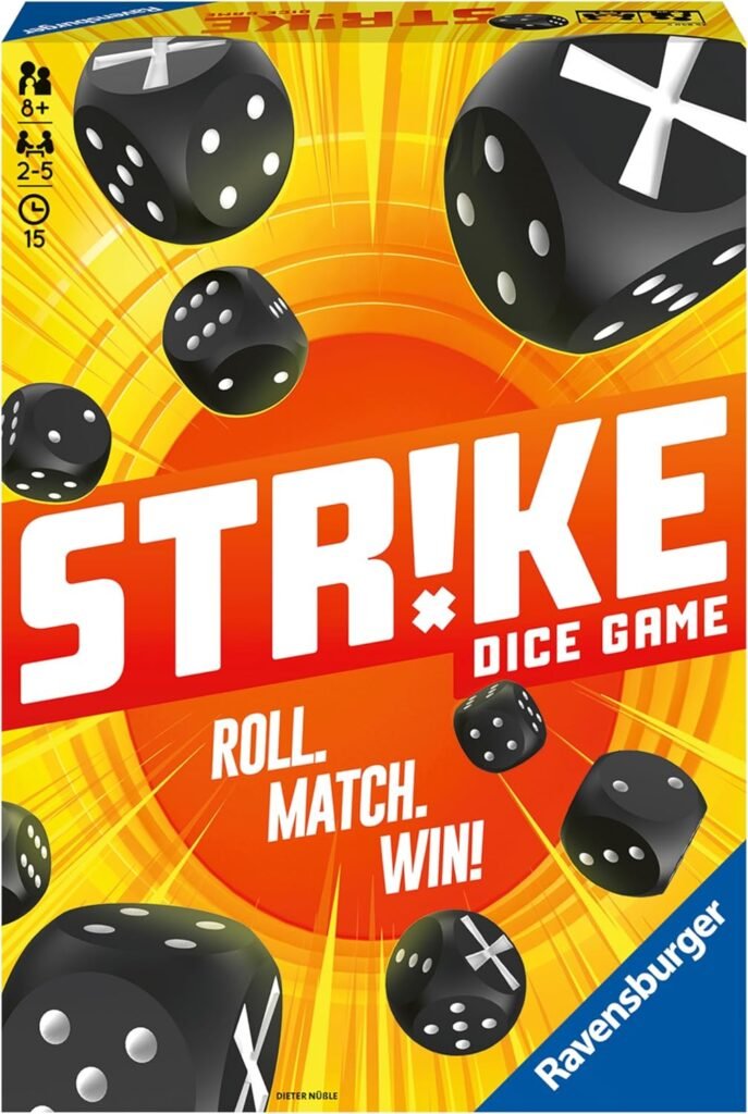 Strike juego de mesa de dados