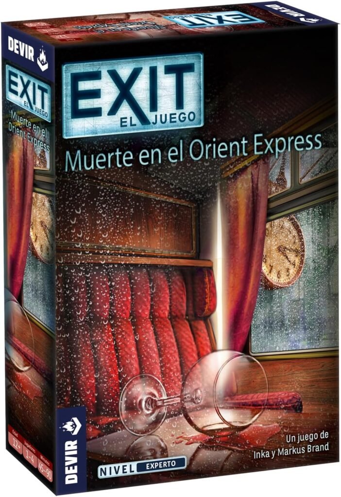 Exit: muerte en el Orient Express juego de mesa de investigacion