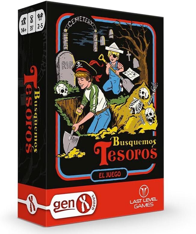 Busquemos tesoros, juegos de mesa diferentes