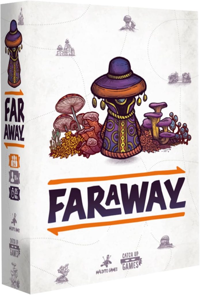 Faraway, juego de mesa fácil y resulton