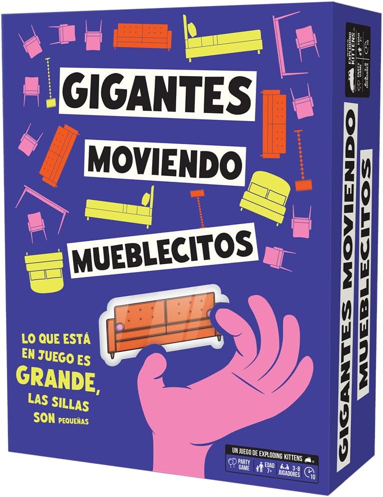 Gigantes moviendo mueblecitos