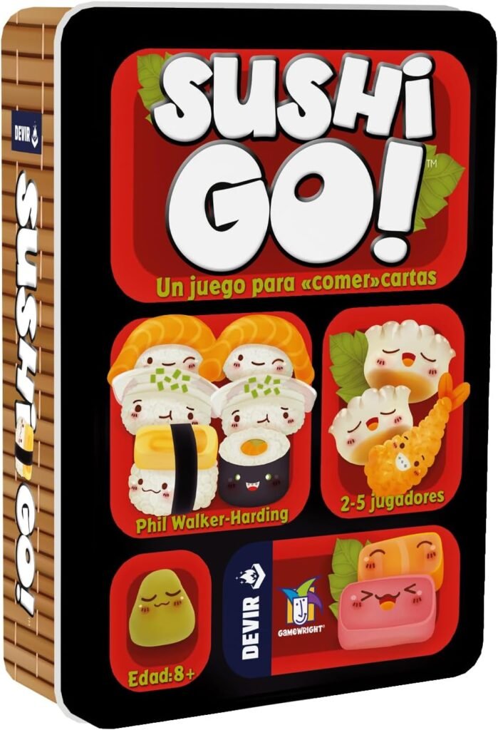 Sushi go, juegos de mesa rápidos (fillers)