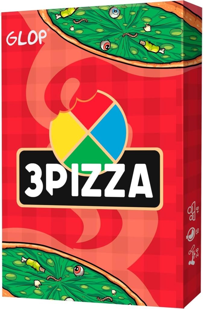 3Pizza, juego de mesa con temática gastronómica