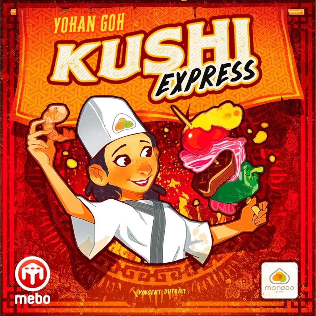 Kushi Express, juegos de mesa con temática gastronómica