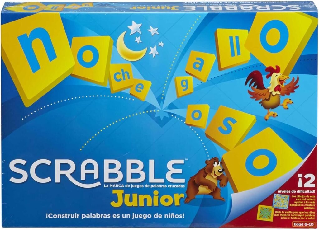 Scrabble Junior, juegos de mesa para aprender jugando