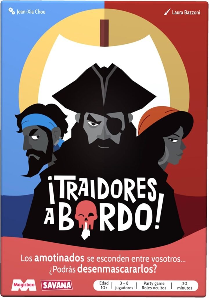 ¡Traidores a bordo! Juegos de mesa de cartas