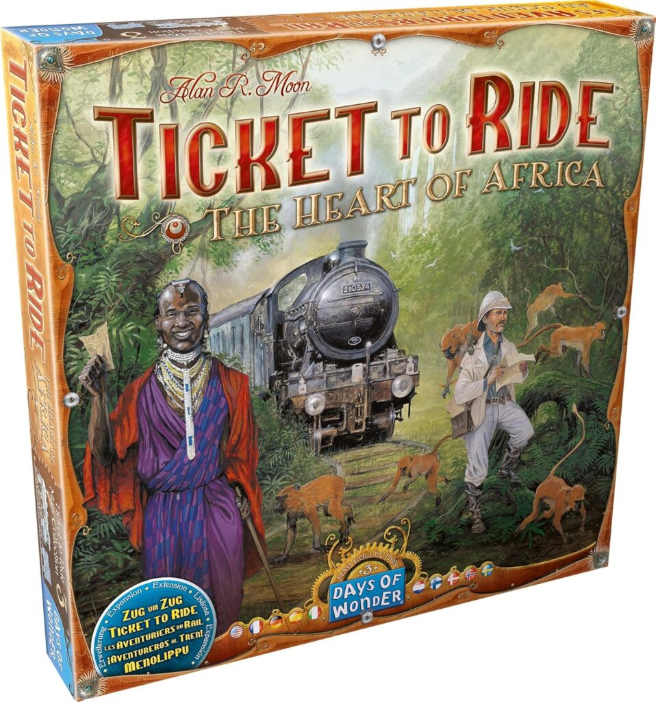 Aventureros al Tren, El corazón de África (Expansión)