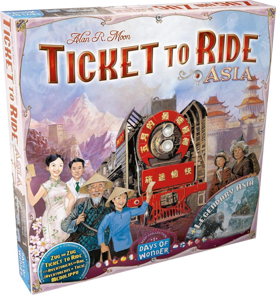 Aventureros al tren, Asia (Expansión)