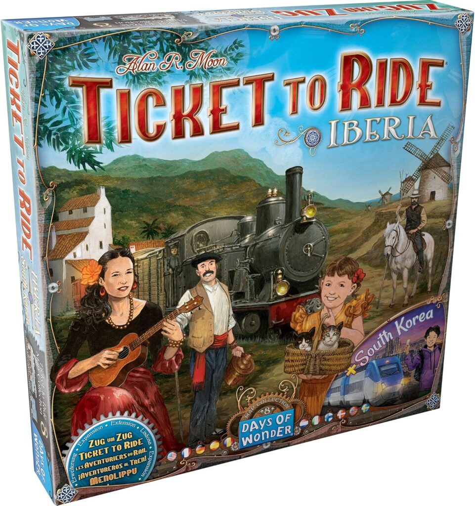 Aventureros al Tren, Iberia y Corea del Sur (Expansión)