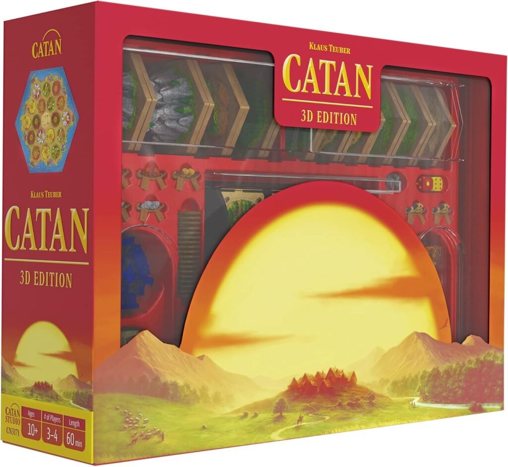 Catan 3D, juegos de mesa para regalar