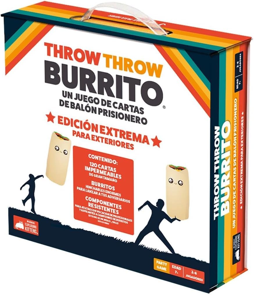 Throw throw burrito, edicion extrema para exteriores