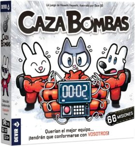 Caza Bombas, juegos de mesa cooperativos